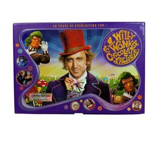 EMPTY BOX Willy Wonka and the Chocolate Factory 40th Anniversary Limited Edition